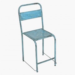 IRON CHAIR JAYA LIGHT BLUE 